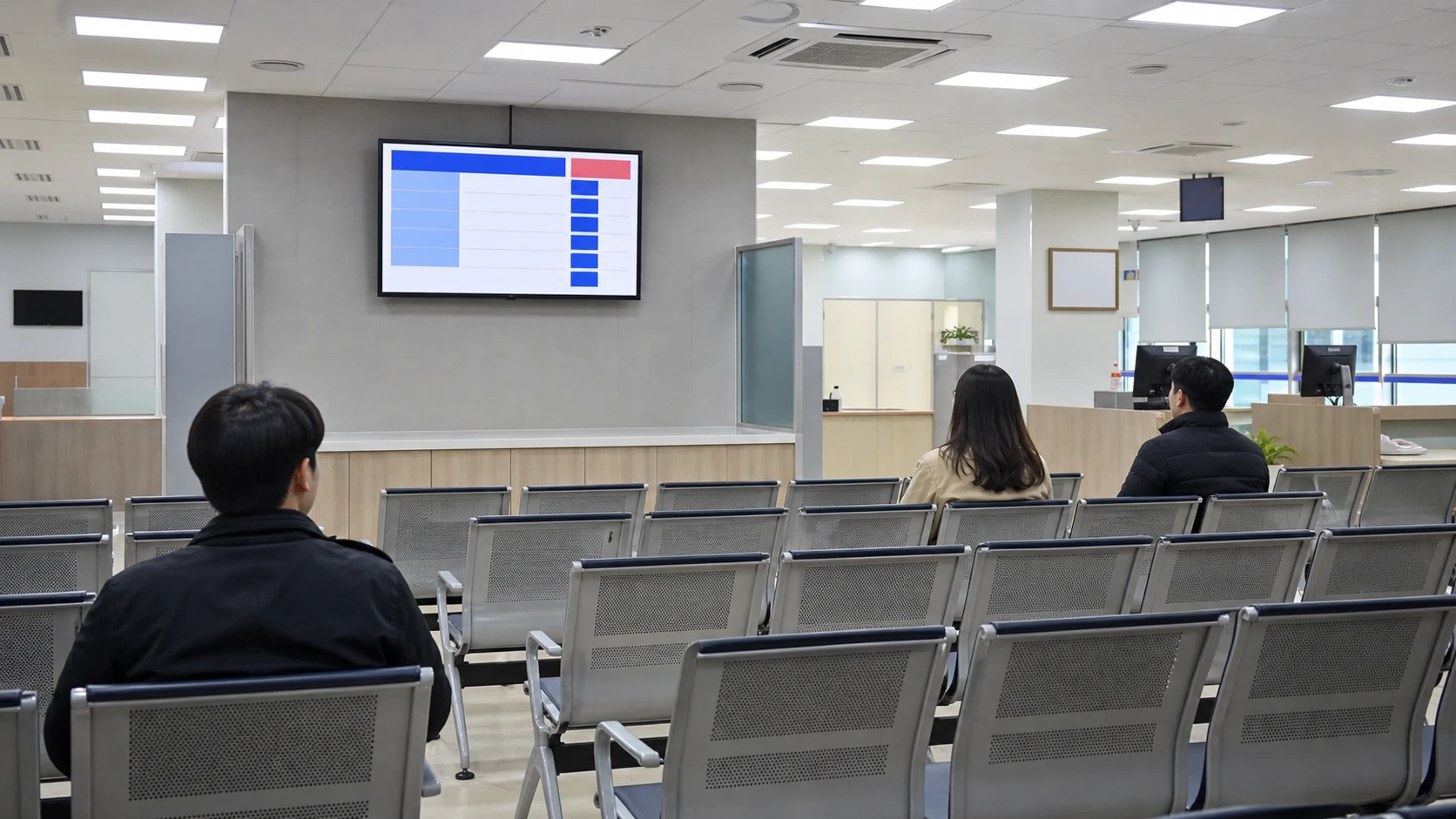 운전면허 학과시험 대기 공간 — 면허 재취득 절차 안내